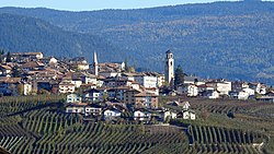 Revò and the church of Santo Stefano