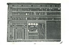 Outer coffin of the steward Nefri, on which the cartouches of Wahkare Khety were found (Cairo CG 28088)