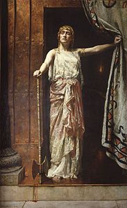 Clytemnestra by John Collier, 1882