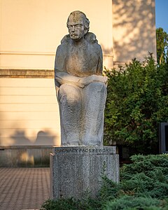 Paderewski, by Józef Makowski