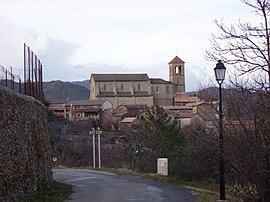 The church in Malbosc