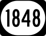 Kentucky Route 1848 marker