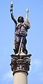 Michelangelo Zambelli: estátua da Liberdade, Praça Dante Alighieri, Caxias do Sul.