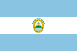 Second flag of the Federal Republic of Central America