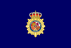 Flag of the National Police Corps of Spain