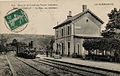 Gare de Pont d’Ouilly au début du XXe siècle