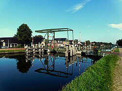 Draw bridge at Geerdijk