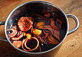 Image 7Mulled wine steeping (Swedish glögg) (from List of cocktails)