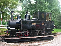 Locomotive articulée Mallet 020-020T, Orenstein & Koppel (voie de 60), en Suède.