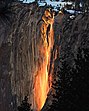 Horsetail Fall im Februar