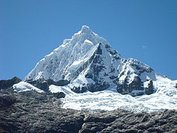 Waqurunchu, one of the highest mountains of the Pasco Province