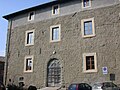 Façade of Palazzo Chigi.