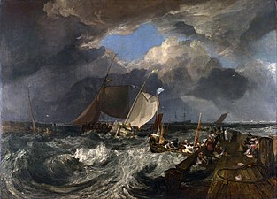 Calais Pier, 1803, oil on canvas, National Gallery, London