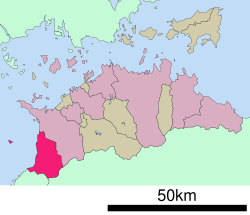 Location of Kan'onji