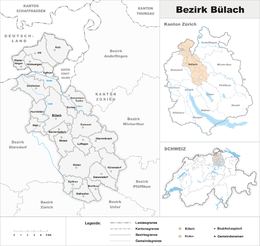 Bülach – Mappa