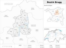 Brugg – Mappa