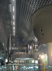 Interior of Kyoto Station