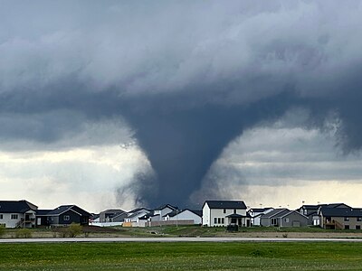 2024 Lincoln, Nebraska EF3 tornado, by Anthony Constans