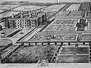 Drawing of Longleat from the early 18th century by Leonard Knyff