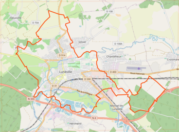 Carte OpenStreetMap.