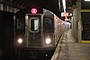 Dyre Avenue-bound 5 shuttle train at Pelham Parkway