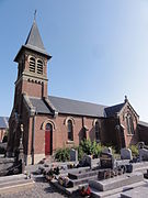 L'église de Marcy.