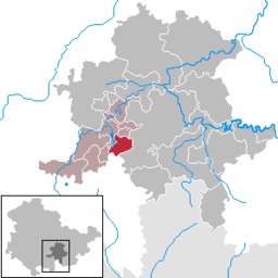 Läget för kommunen Meura i Landkreis Saalfeld-Rudolstadt