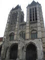 Noyon, Kathedrale Notre-Dame Doppelturmfassade.