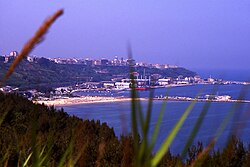 A view of Ortona from the sea.