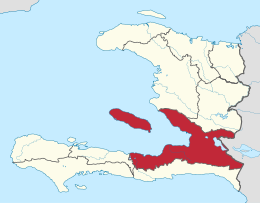 Dipartimento dell'Ovest – Localizzazione