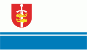 Flag of Gdynia, Poland