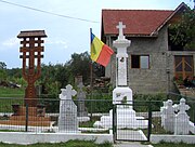 Heroes' monument in Sârbești