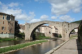 Vieux-Brücke über die Sorgues