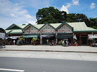 Public market, bus, jeep and tricycle terminal