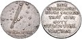 Commemorative medal depicting the comet, Hamburg, 1681