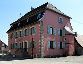 The town hall in Soppe-le-Bas