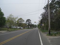 South Toms River as seen from Dover Road (CR 530)