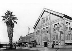 Southern Pacific Railroad's Arcade Depot, Alameda between 5th/6th, c.1895-1900