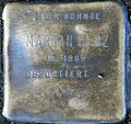 Stolperstein für Martin Herz (Friedrichstraße 40)