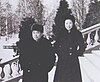 Sun Weishi and Zhou Enlai in Moscow, 1939