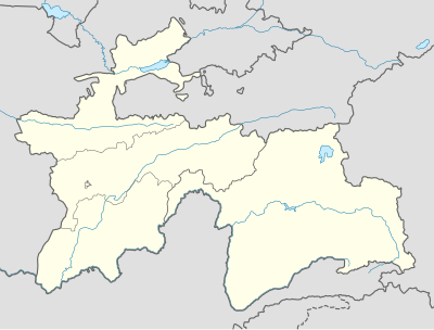 Location map Tajikistan