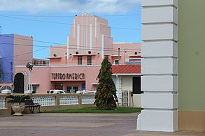 Teatro América from the church (2023)