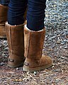 Ugg boots became popular in the mid 2000s amongst men and women alike