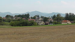 View on Veľký Čepčín