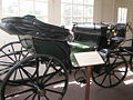 Panel-boot victoria with drop-down front bench, Ellwood House, DeKalb, Illinois