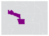 Map of the district