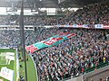 Westkurve im neuen Weserstadion