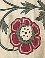Chain-stitch embroidery from England c. 1775