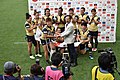 同左、MVP 保井沙予選手（2019年5月19日撮影）