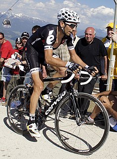 Xavier Tondo beim Giro d’Italia 2010